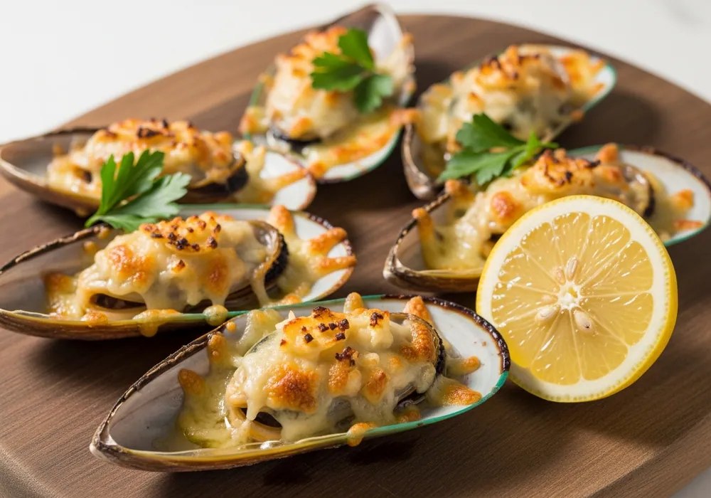 Baked Mussels