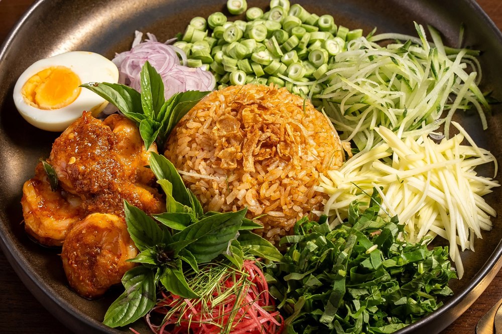 Khao Kua Gruang Gaeng Goong