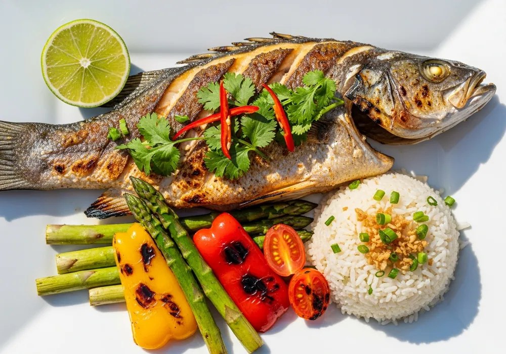 Grilled Seabass
